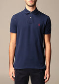 Ralph Lauren Cotton Polo Shirt - Navy Blue
