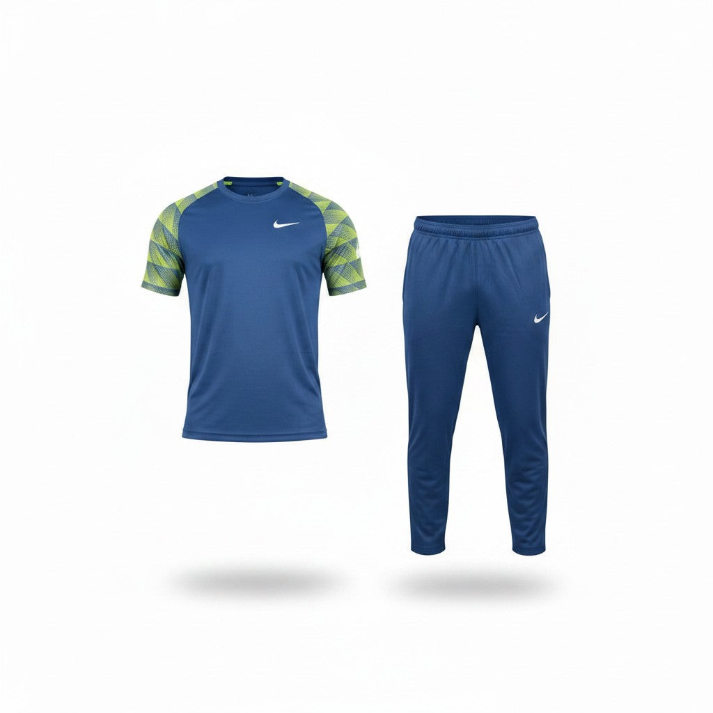 Blue & Green Tracksuit-Summer