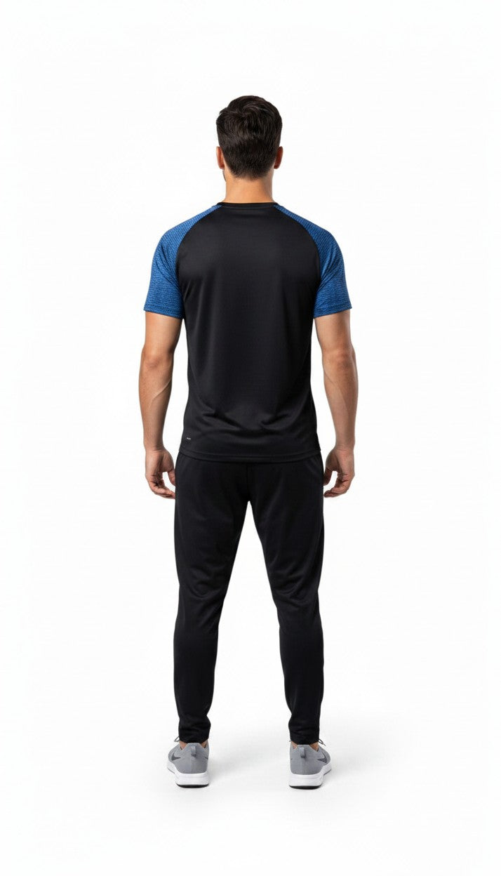 Black & Blue Tracksuit-Summer