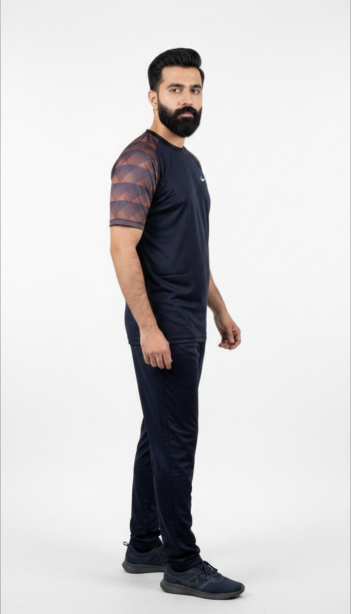 Zinc & Black Tracksuit-Summer