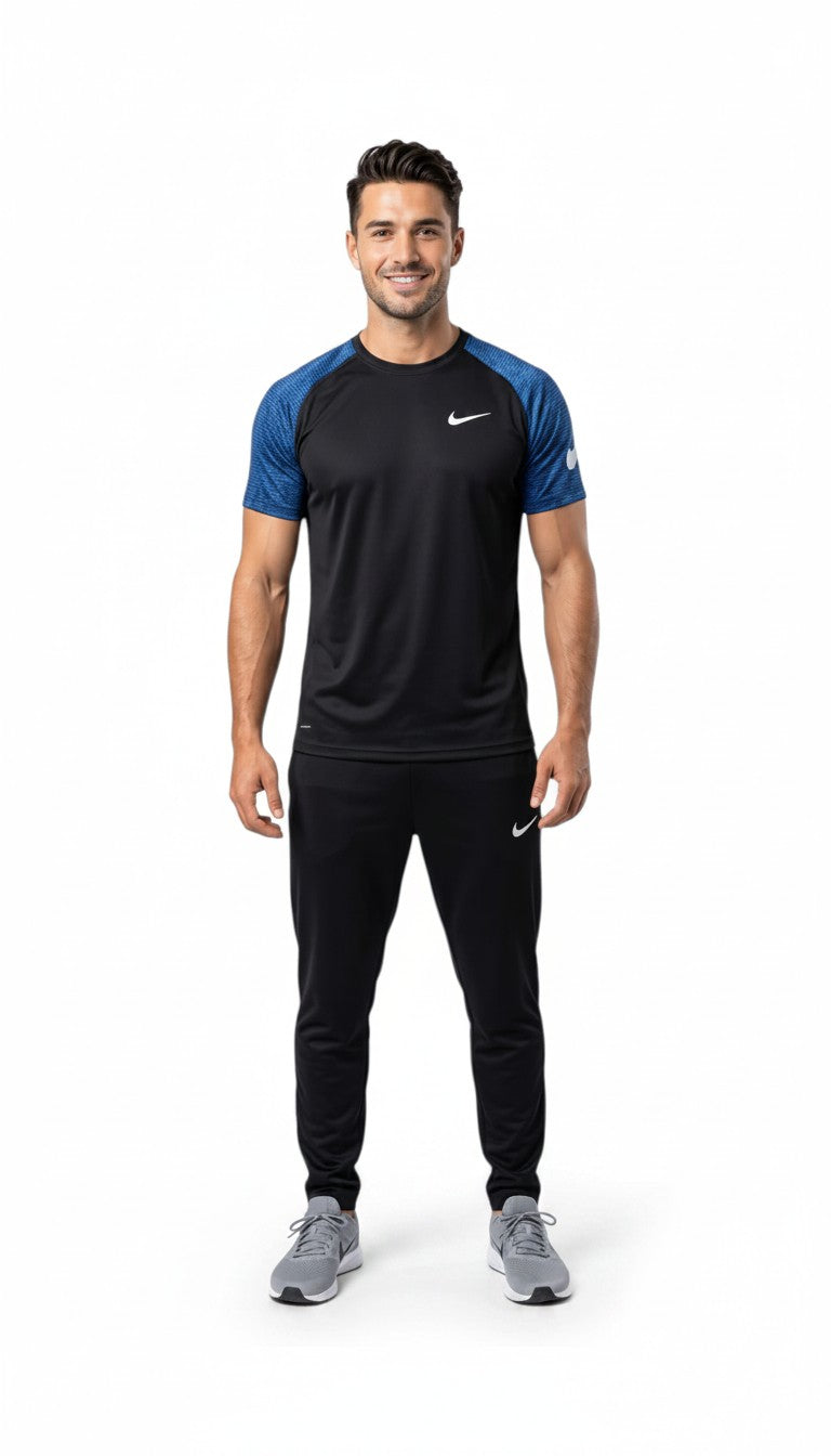 Black & Blue Tracksuit-Summer