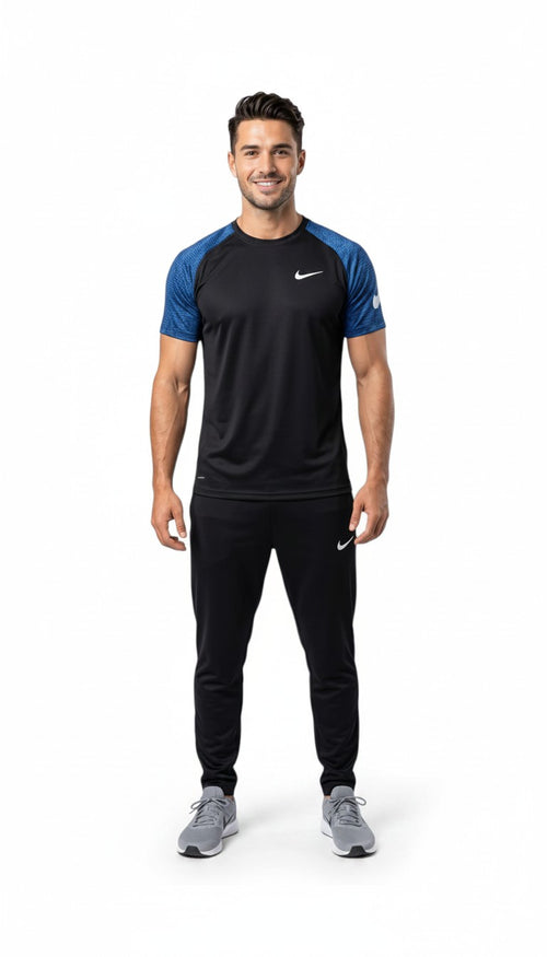 Black & Blue Tracksuit-Summer