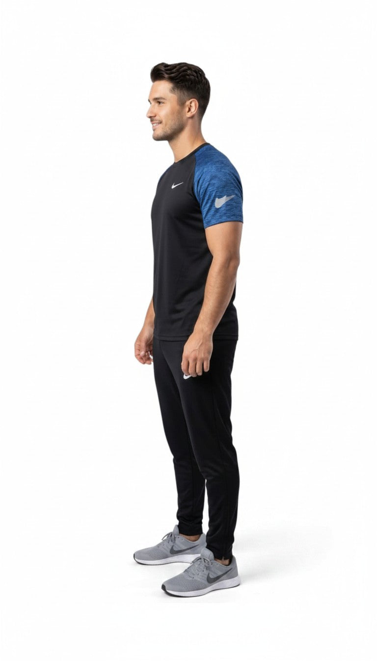 Black & Blue Tracksuit-Summer