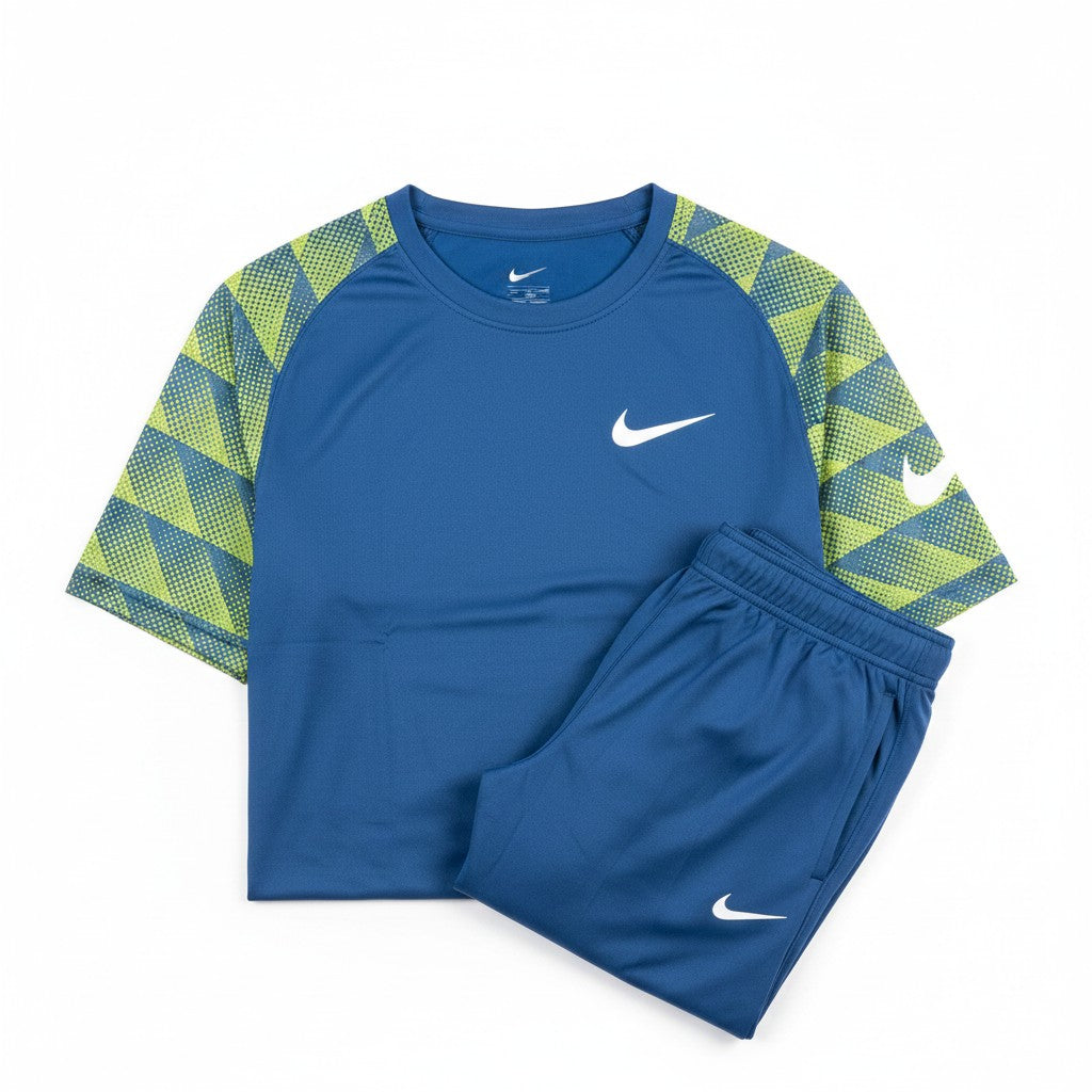 Blue & Green Tracksuit-Summer