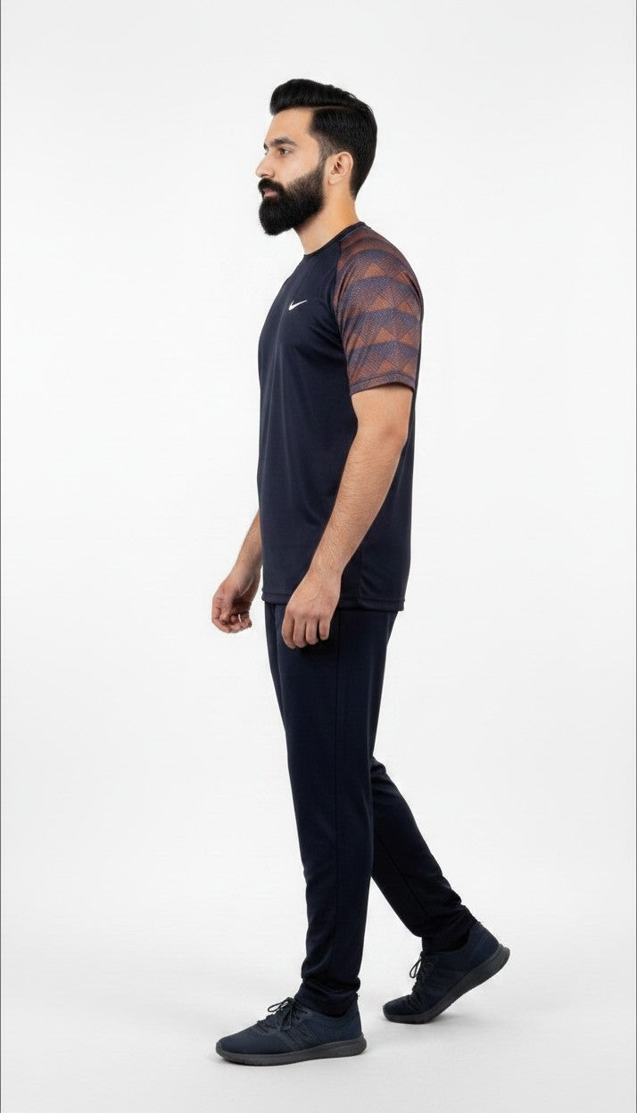 Zinc & Black Tracksuit-Summer