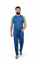 Blue & Green Tracksuit-Summer