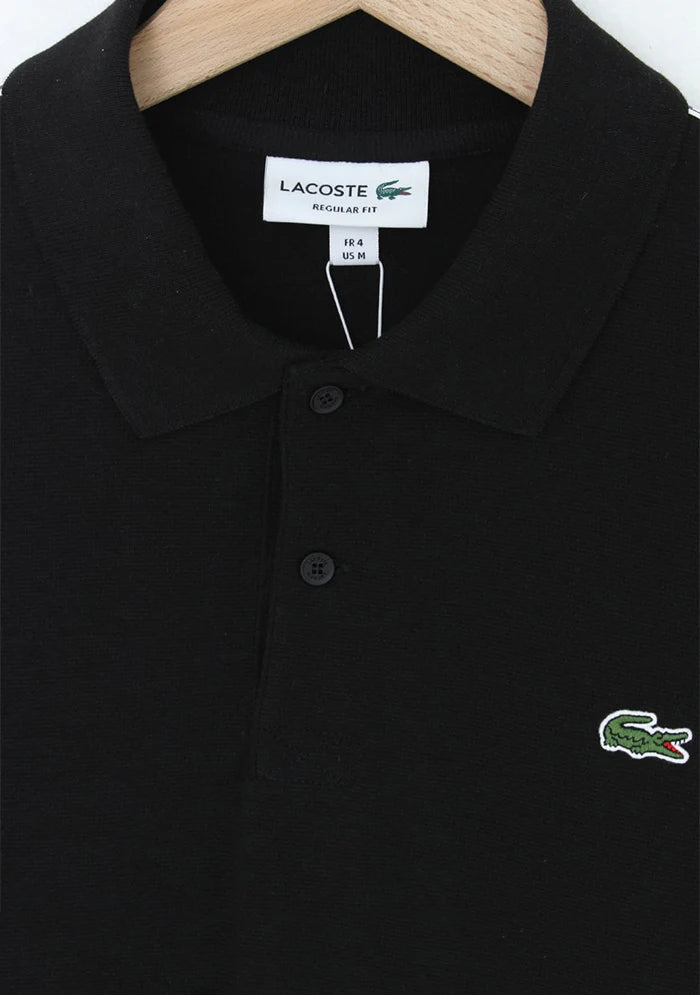 Swift Gear Cotton Polo Shirt - Black